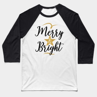 Merry & Bright Baseball T-Shirt